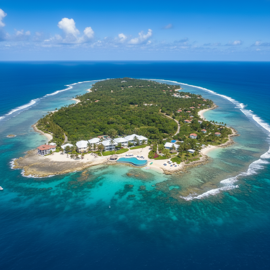 aireal view of location